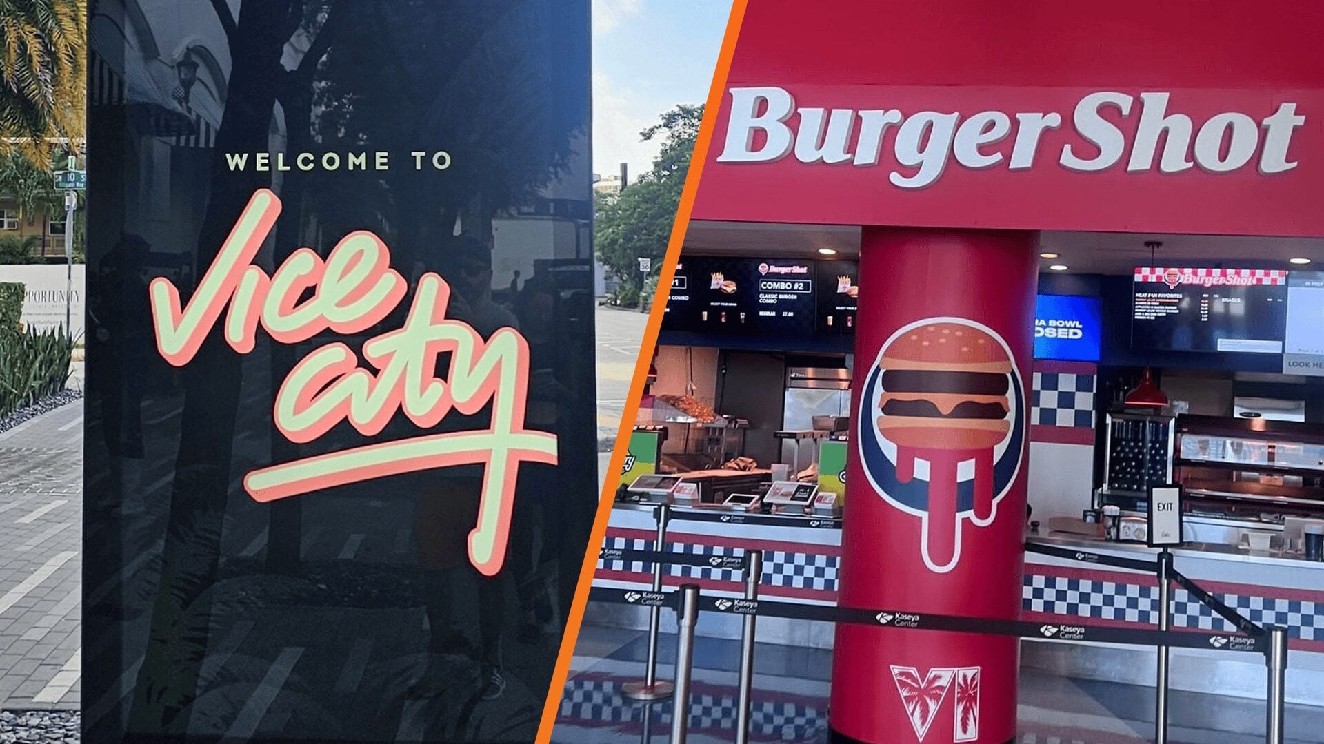 В Майами открылись точки Burger Shot и Cluckin’ Bell из GTA 6