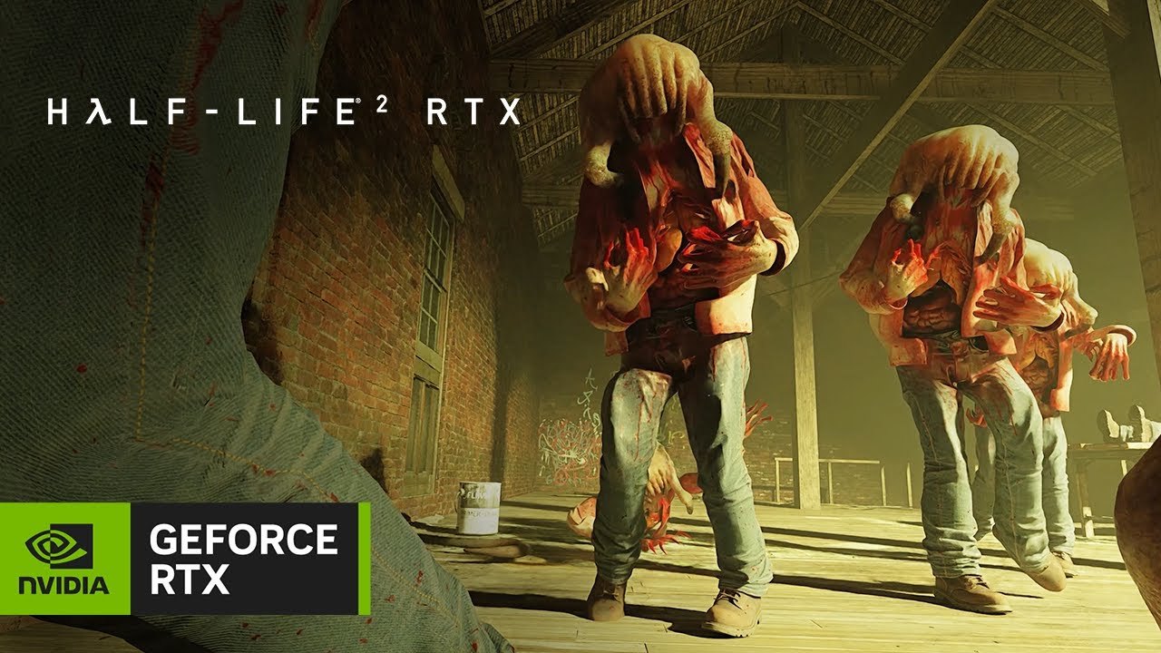 Демо Half-Life 2 RTX получило четвёртое обновление с новыми технологиями NVIDIA