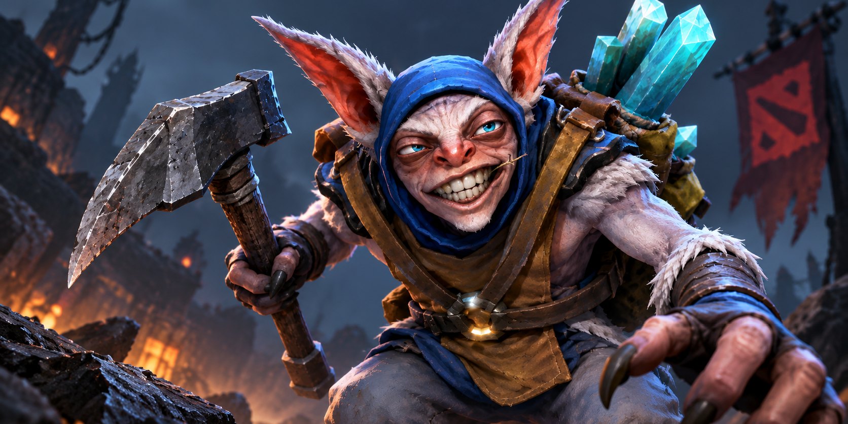 Герой Meepo стал недоступен в матчмейкинге Dota 2