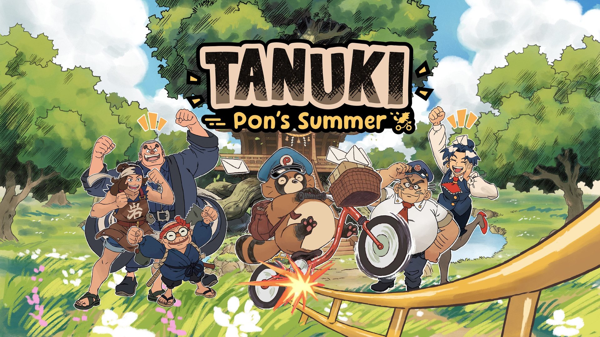 TANUKI: Pon’s Summer выйдет 10 ноября на семи платформах
